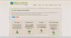 Desktop Screenshot of naturainfinita.com