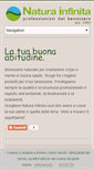 Mobile Screenshot of naturainfinita.com